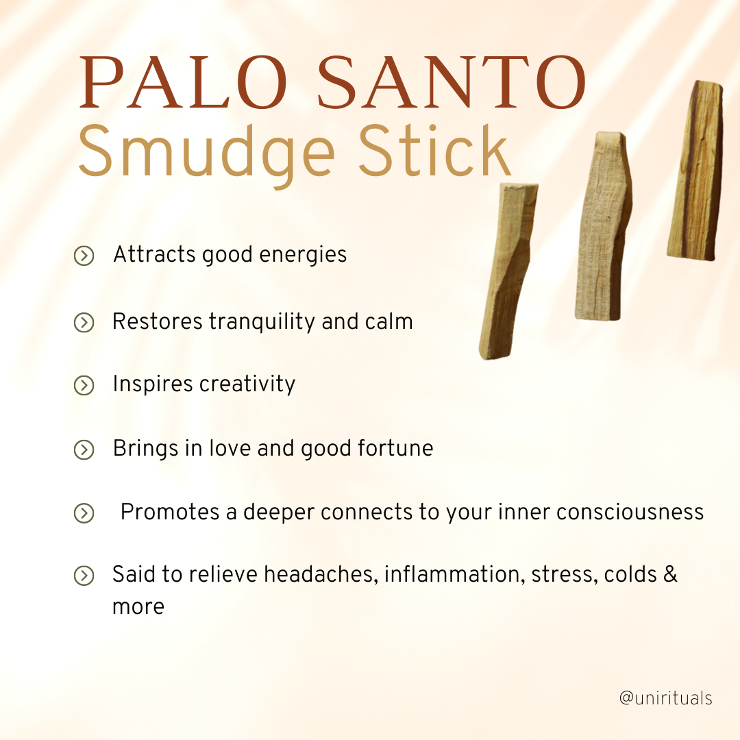 Palo Santo Smudge Sticks TWO