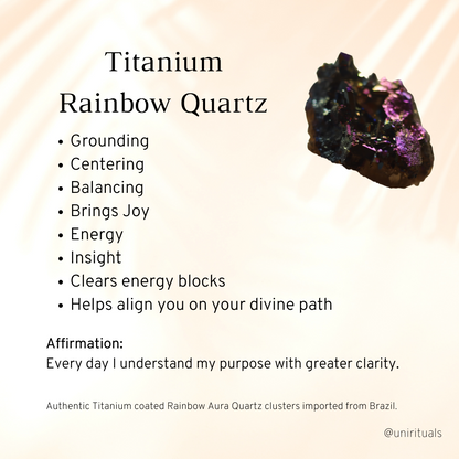 Titanium Rainbow Quartz